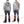 Load image into Gallery viewer, Tedman Full Zip Hoodie Men&#39;s Graphic Printed Zip-Up Hooded Sweatshirt TDSP-155 Ash-Gray
