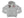 Tedman Full Zip Hoodie Men's Graphic Printed Zip-Up Hooded Sweatshirt TDSP-156 Ash-Gray