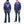 Load image into Gallery viewer, Tedman Full Zip Hoodie Men&#39;s Graphic Printed Zip-Up Hooded Sweatshirt TDSP-157 Blue
