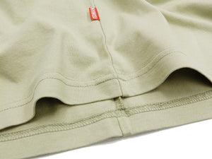 Tedman T-Shirt Men's Lucky Devil Military Graphic Short Sleeve Tee TDSS-527 Beige