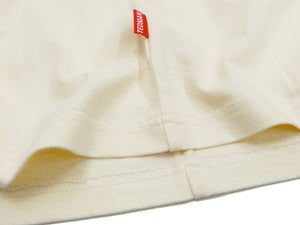 Tedman T-Shirt Men's Lucky Devil Military Graphic Short Sleeve Tee TDSS-527 Off-White