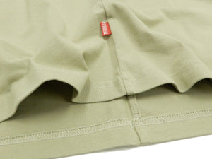 Tedman T-Shirt Men's Lucky Devil Military Graphic Short Sleeve Tee Efu-Shokai TDSS-545 Beige