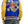 Load image into Gallery viewer, Tedman Men&#39;s Casual Zip-Up Track Jacket with Lucky Devil Graphic TJS-2900 Blue/Orange
