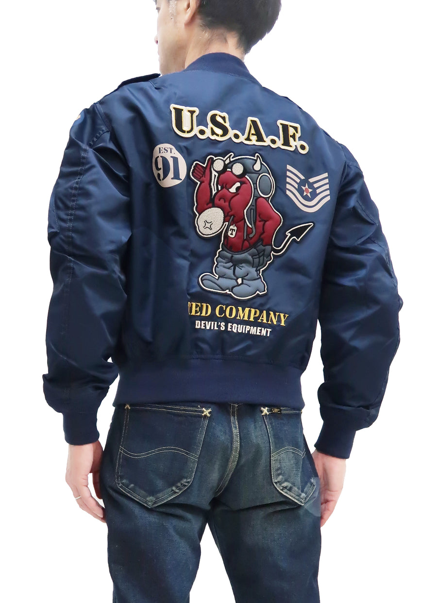 Tedman Lightweight Jacket Men's L-2 Flight Jacket Lucky Devil Custom N –  RODEO-JAPAN Pine-Avenue Clothes shop