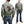 Laden Sie das Bild in den Galerie-Viewer, Tedman Lightweight Jacket Men&#39;s L-2 Flight Jacket Lucky Devil Custom Nylon Bomber Jacket TL2-190 Gray
