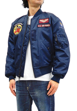 Tedman MA-1 Flight Jacket Men's Custom MA1 Bomber with Patch