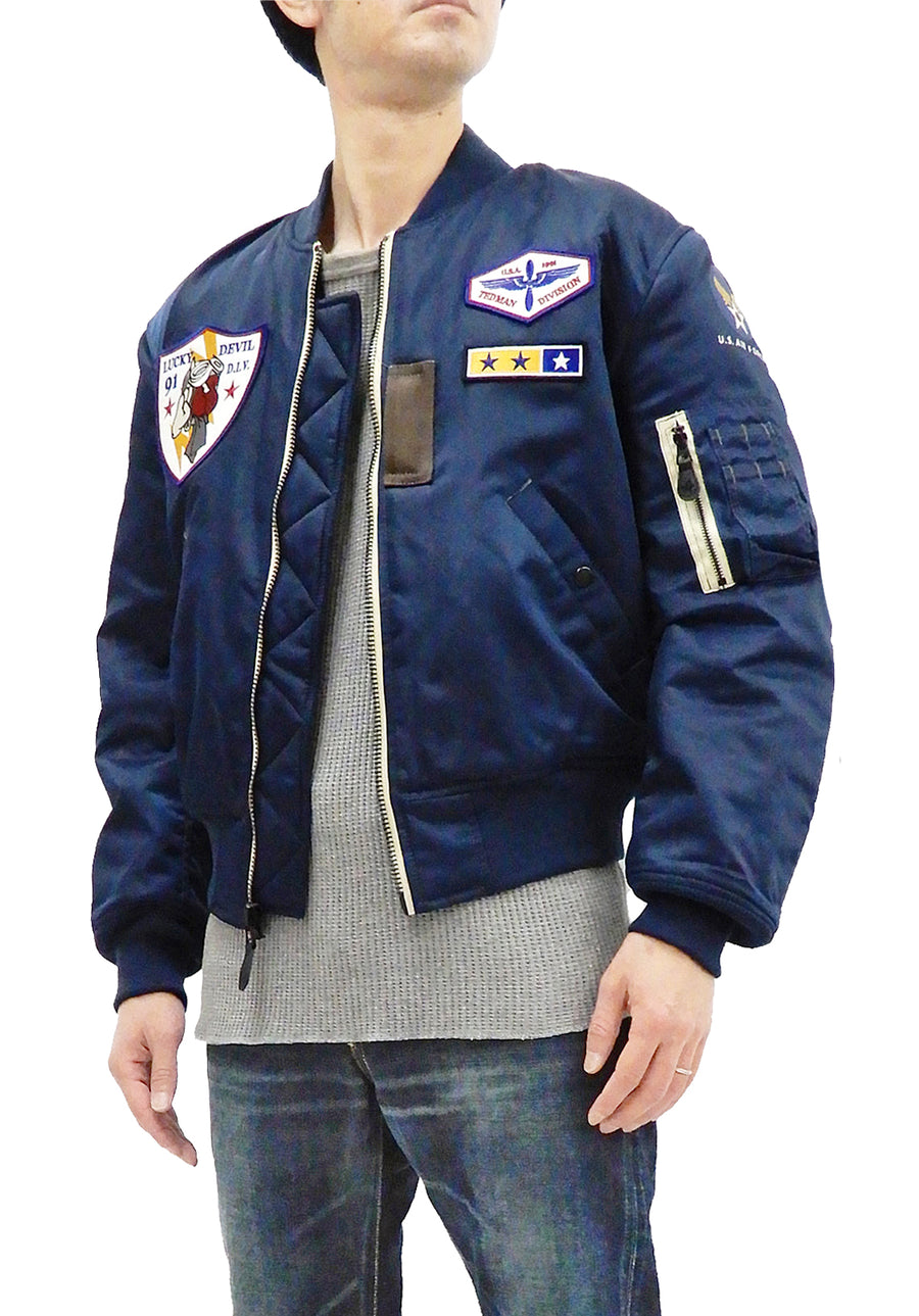 Comfortable Blue Angels US Navy MA1 bomber jacket