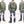Load image into Gallery viewer, Tedman MA-1 Flight Jacket Men&#39;s Custom MA1 Bomber with Patch Embroidery TMA-580 Gray
