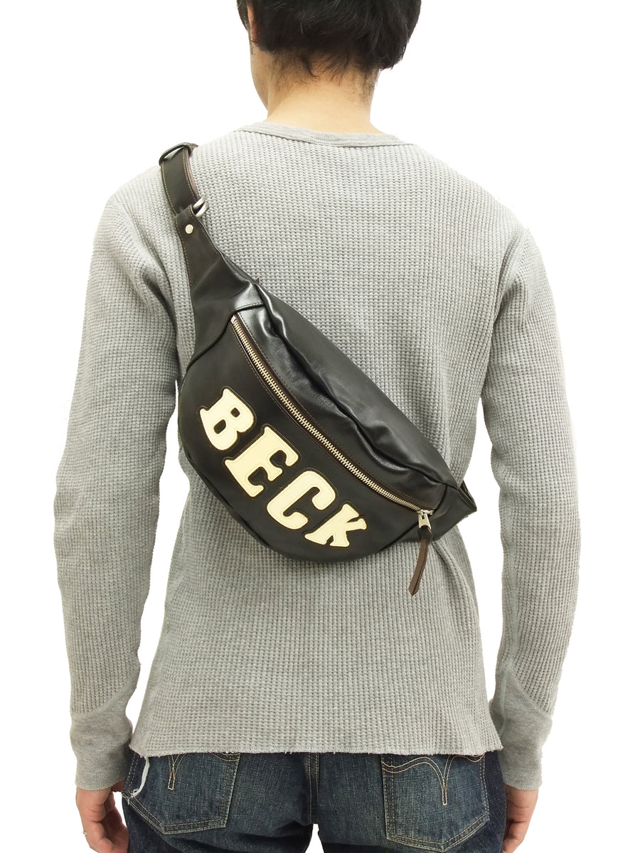 TOYS McCOY BECK Leather Sling Bag Men's Casual Bag Waist Bag