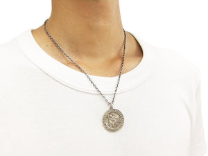 TOYS McCOY Men's Necklace Steve McQueen Pendant & chain TMA1617