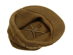 TOYS McCOY Men's M1941 Jeep Cap Radar Cap with Ear Flaps Winter Knit Hat TMA1842 Olive