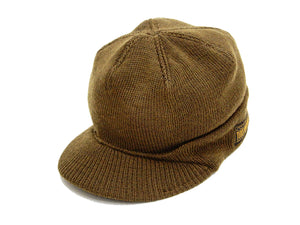 TOYS McCOY Men's M1941 Jeep Cap Radar Cap with Ear Flaps Winter Knit Hat TMA1842 Olive