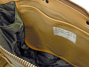 TOYS McCOY Canvas Shoulder Bag Men's Casual Military Helmet Bag Style TMA2024 C/#161olive/khaki