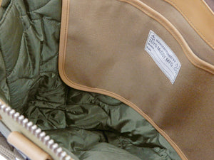 TOYS McCOY Canvas Shoulder Bag Men's Casual Military Helmet Bag Style TMA2024 C/#041 khaki/olive