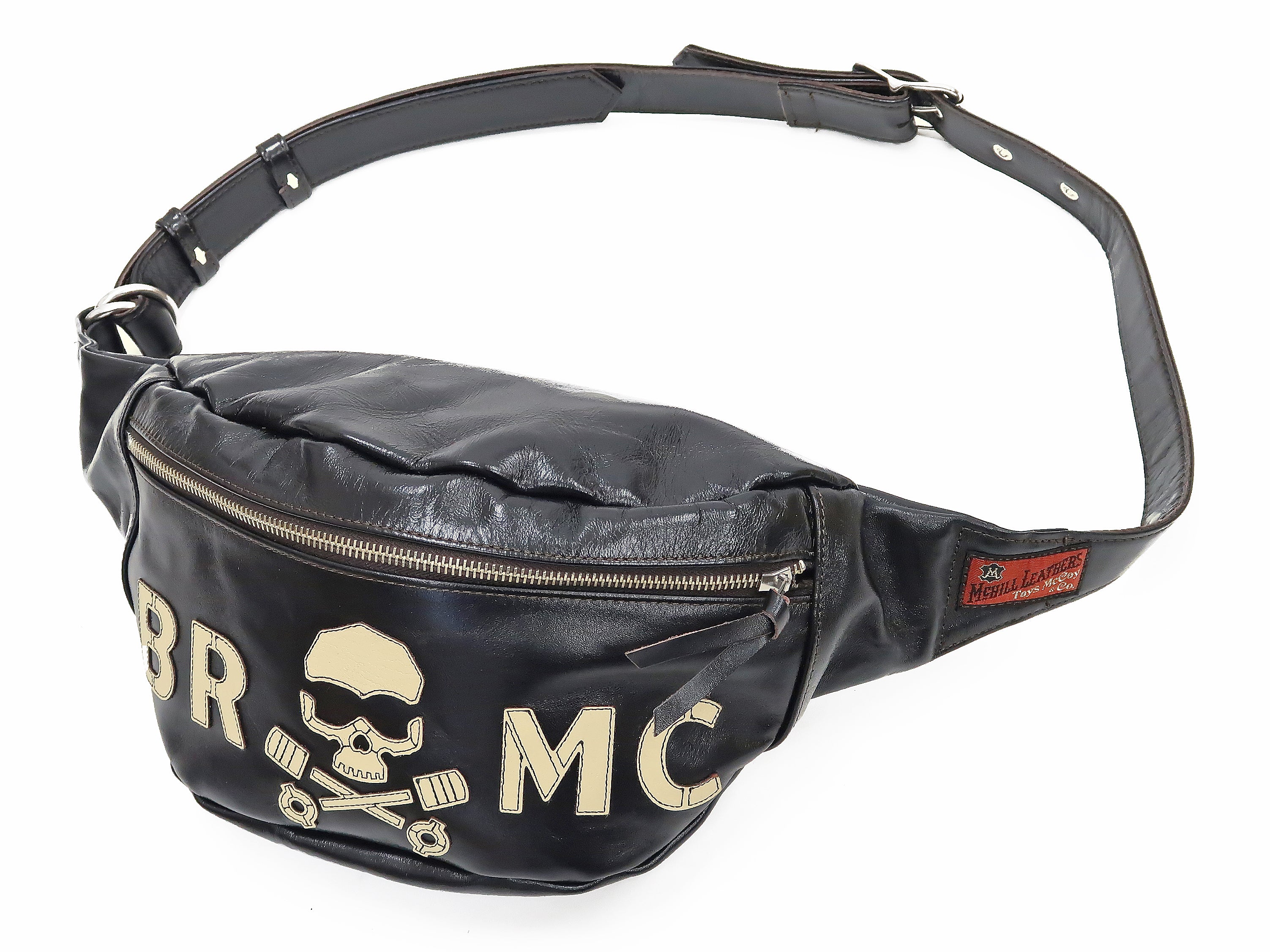 TOYS McCOY Leather Sling Bag Men's Casual The Wild One BRMC 