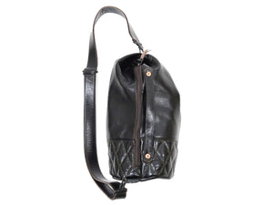 TOYS McCOY Leather Mini Duffle Sling Bag Men's Casual Small
