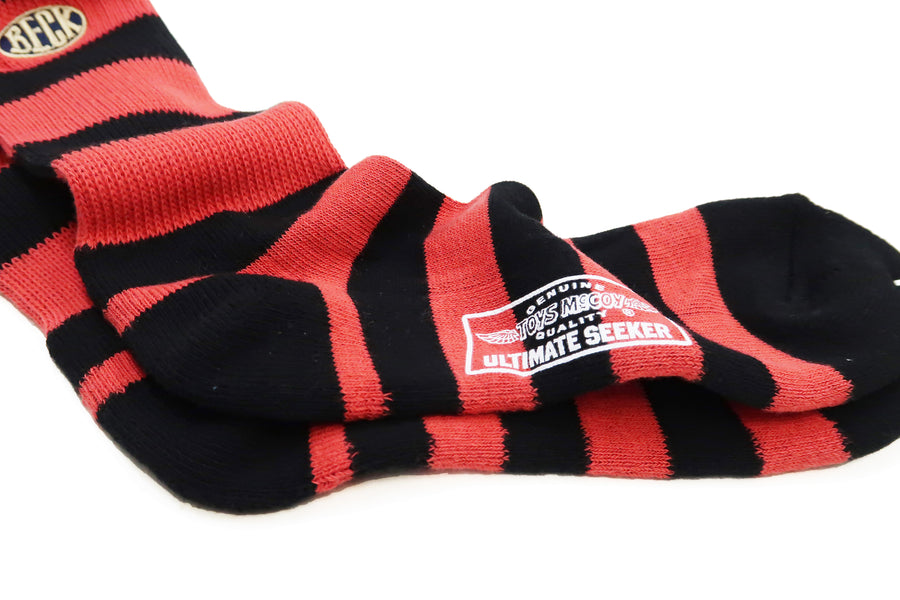 TOYS McCOY Socks Men's Casual Horizontal Striped Boot Socks 3-Pack BECK Boots Socks TMA2210