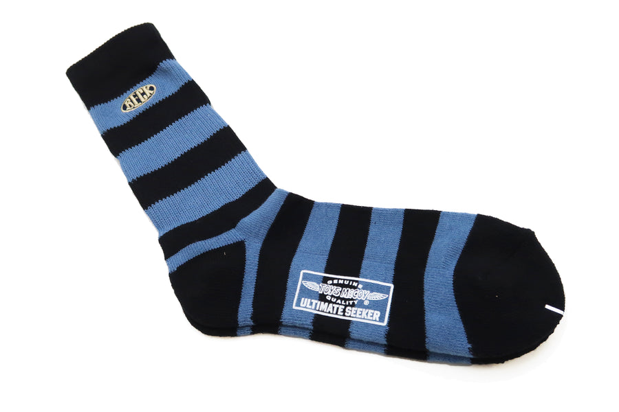 TOYS McCOY Socks Men's Casual Horizontal Striped Boot Socks 3-Pack BECK Boots Socks TMA2210