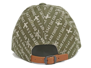 TOYS McCOY Cap Men's US Military Fifth Air Force Twill Cotton Hat TMA2214 Olive