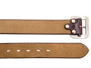 TOYS McCOY Leather Belt Men's Ccasual Chromexcel Steerhide Garrison Belt TMA2308 050 Brown