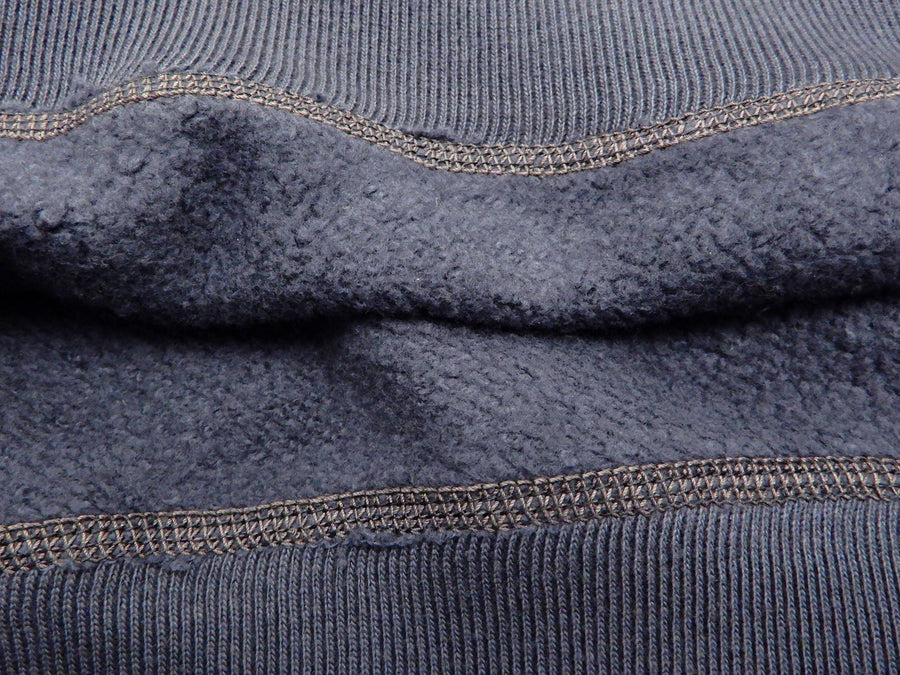 TOYS McCOY Sweatshirt Men's Plain Sweat Shirt Loop-wheeled Vintage Style TMC1675 141 Faded bluish-Gray