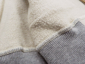 TOYS McCOY Hoodie Men's Vintage inspired Plain Zip Front Hooded Sweatshirt TMC2065 040-Sand