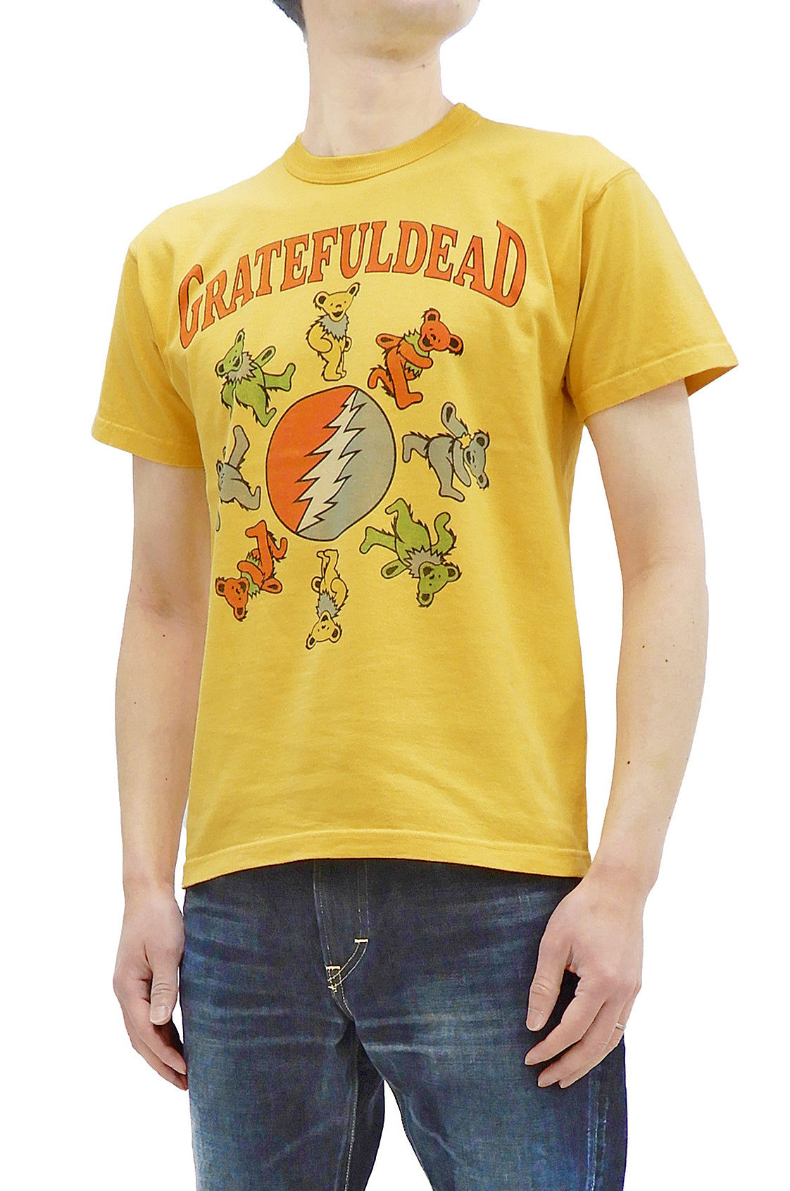 Grateful Dead T Shirt - Grateful Dead Dancing Bears Slim Fit T-Shirt XL