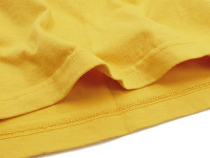 TOYS McCOY T-Shirt Men's Grateful Dead Short Sleeve Loopwheeled Tee TMC2208 Yellow