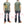 Load image into Gallery viewer, TOYS McCOY T-Shirt Men&#39;s Taxi Driver King Kong Company Short Sleeve Loopwheeled Tee TMC2224 Green
