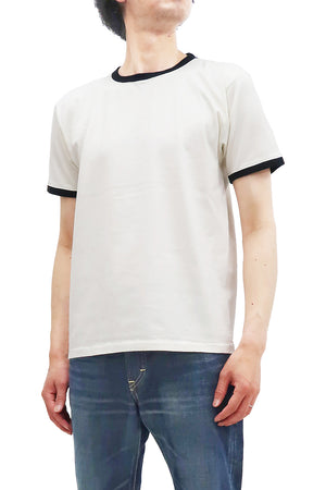 TOYS McCOY T-shirt Men's The Wild One Johnny Short Sleeve Plain Ringer Tee TMC2235 011 Off-White