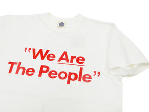 TOYS McCOY T-Shirt Men's Taxi Driver We Are The People Short Sleeve Loopwheeled Tee TMC2238 Off-White