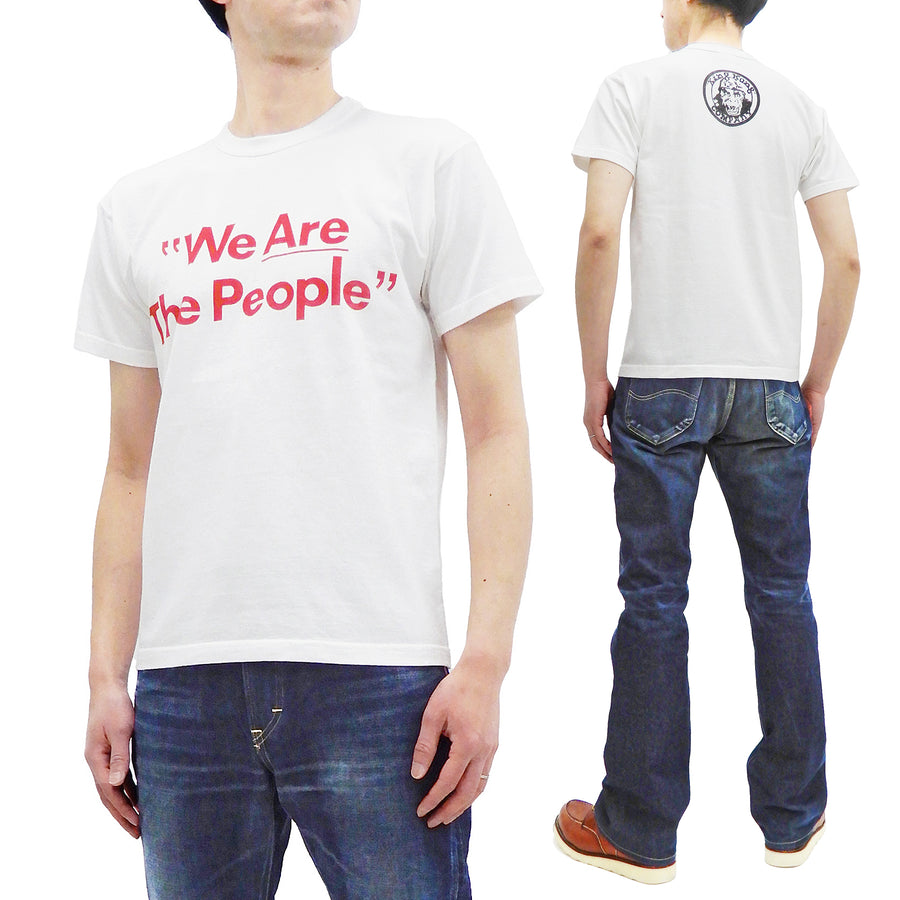 TOYS McCOY T-Shirt Men's Taxi Driver We Are The People Short Sleeve Loopwheeled Tee TMC2238 Off-White
