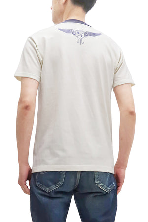 TOYS McCOY T-Shirt Men's The Albert Turner & Co. Logo Military Short Sleeve Tee TMC2242 011 Off-White