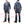 Load image into Gallery viewer, TOYS McCOY Solid Hoodie Men&#39;s Vintage inspired Plain Zip Front Hooded Sweatshirt TMC2272 141 Faded Bluish-Gray
