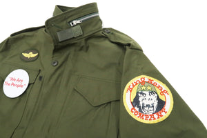 TOYS McCOY Jacket Men's Replica Taxi Driver Travis Bickle M-65 Field Jacket TMJ2239 Olive