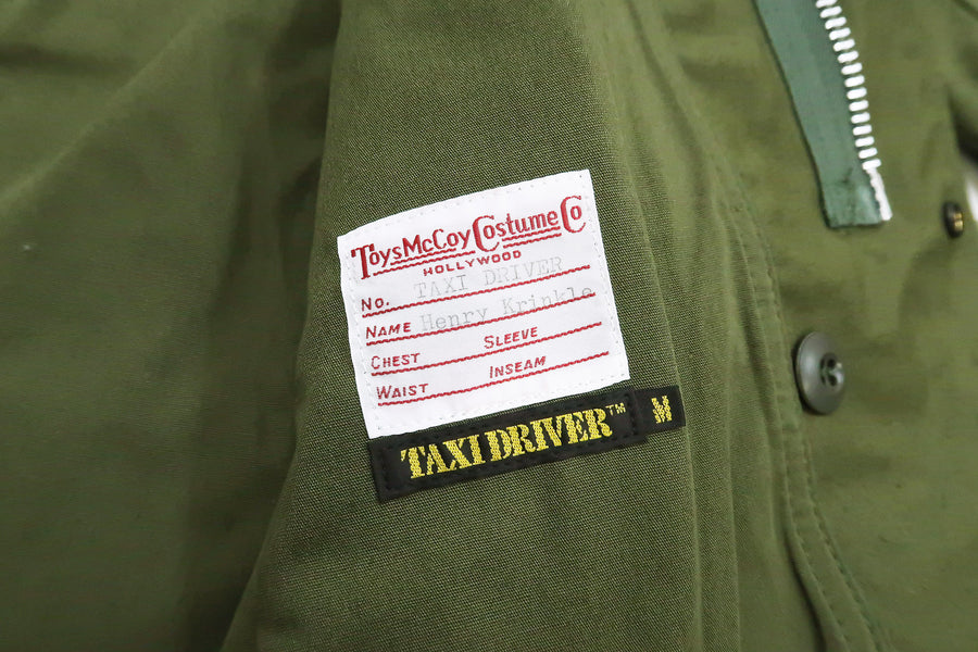 TOYS McCOY Jacket Men's Replica Taxi Driver Travis Bickle M-65 Field Jacket TMJ2239 Olive