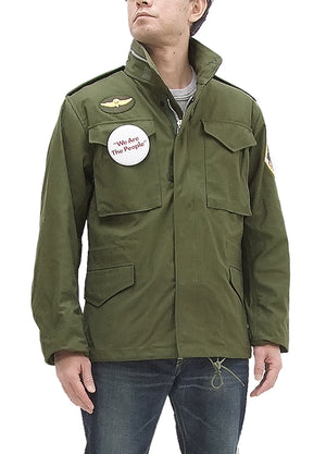 TOYS McCOY Jacket Men's Replica Taxi Driver Travis Bickle M-65 Field Jacket TMJ2239 Olive