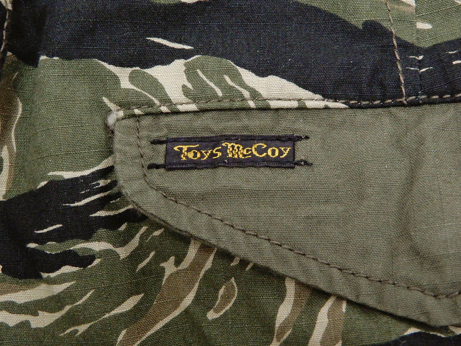 TOYS McCOY Men's Military Cargo Shorts Tiger Stripe Camouflage Pattern TMP1902