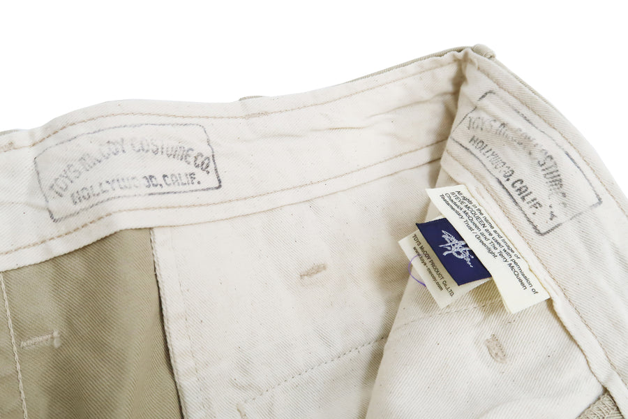 TOYS McCOY Steve McQueen Trousers in The Great Escape Men's Chino Pants TMP2201 040 Khaki