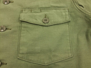 TOYS McCOY Plain Long Sleeve Shirt Men's Soid OG-107 Utility Shirt TMS1709 Olive