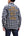 Tedman Custom Embroidered Plaid Flannel Shirt Men's Long Sleeve Shirt TNS-700 Off/Navy