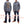 Tedman Custom Embroidered Plaid Flannel Shirt Men's Long Sleeve Shirt TNS-700 Off/Navy