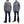 Tedman Custom Embroidered Plaid Flannel Shirt Men's Long Sleeve Shirt TNS-700 Off/Navy