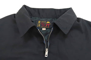 Tailor Toyo Jacket Men's US Military Embroidered Far East Okinawa Tour Souvenir Jacket TT15177 Black