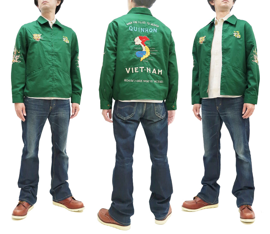 Tailor Toyo Jacket Men's US Military Embroidered Vietnam War 