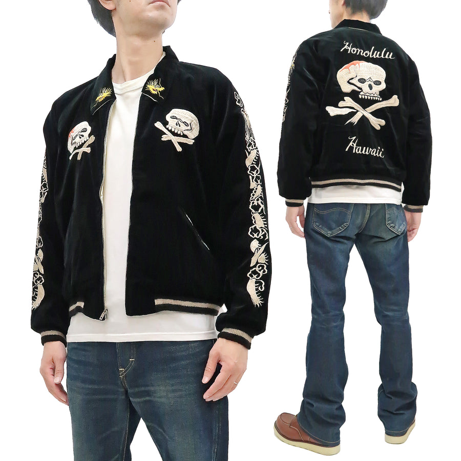KOSHO & CO. Embroidered Black Velvet Bomber Jacket Tailor Toyo Sukajan –  RODEO-JAPAN Pine-Avenue Clothes shop