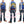 Load image into Gallery viewer, KOSHO &amp; CO. Jacket TT15198 Tailor Toyo Sukajan Men&#39;s Japanese Souvenir Jacket Japan Map Embroidery x Tiger Print TT15198-145 Green/Navy-Blue
