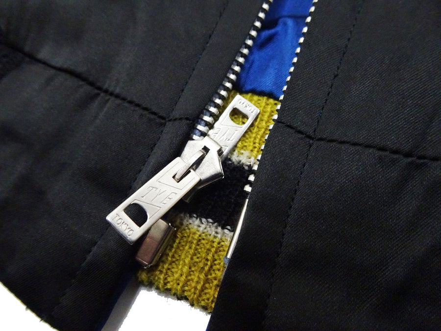 KOSHO & CO. Jacket Tailor Toyo Sukajan Men's Japanese Souvenir Jacket Dragon & Tiger/Eagle Embroidery TT15297 TT15297-119