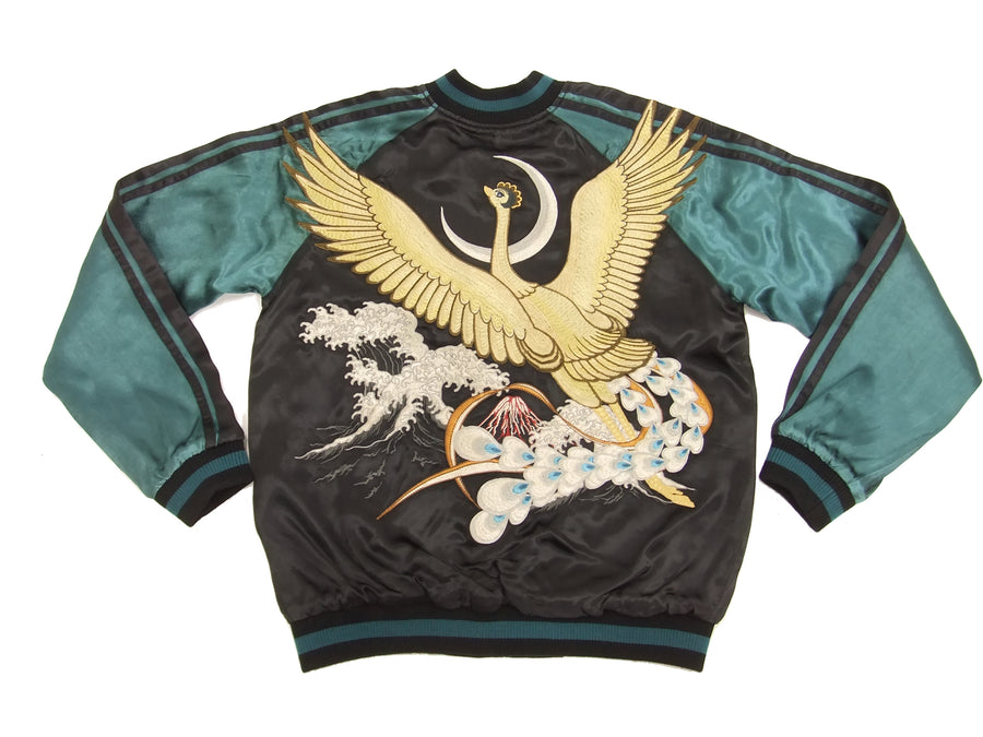 Hanatabi Gakudan Men's Japanese Souvenir Jacket Phoenix Hi no Tori 