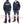 Load image into Gallery viewer, Tedman Neoprene Hoodie Men&#39;s Casual Graphic Printed Zip-Up Neoprene Hooded Jacket WBZP-100 Navy-Blue
